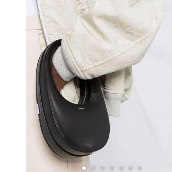 Coperni Mini Swipe Bag in Black - Picture 3 of 5